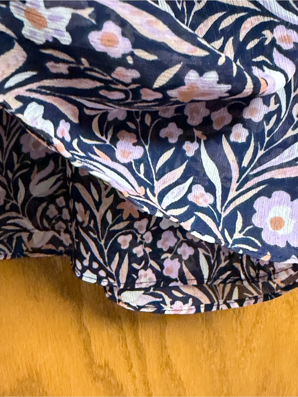 J.Crew Floral Ruffle Blouse 3X Lined Boho Cottagecore‎ Romantic Top